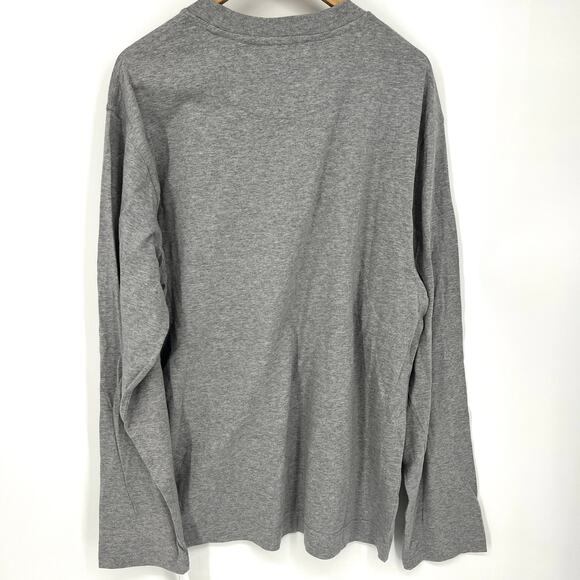 Statements Sleepwear Grill Sergeant Long Sleeve T Shirt Gray 100% Cotton Size XL - Picture 3 of 9